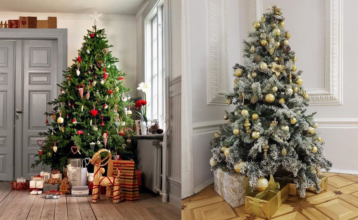 Как стильно украсить новогоднюю елку?