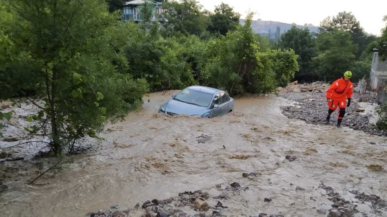 Дожди стали причиной подтопления населенных пунктов Краснодарского края