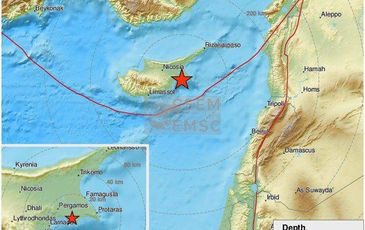 Всех «потрясло»: землетрясение на Кипре